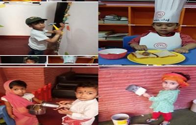 Labour Day Celebrated At Goodwill Kindergarten, Om Vihar